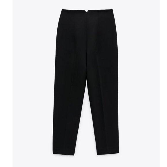 ZARA High-Waisted Pants - Black | 2162/888 - Size S - Picture 2 of 3